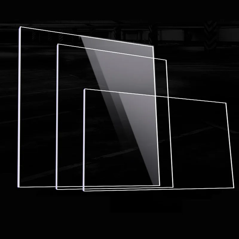 10 шт./лот новое прозрачное оргстекло прозрачный пластиковый лист акриловая доска