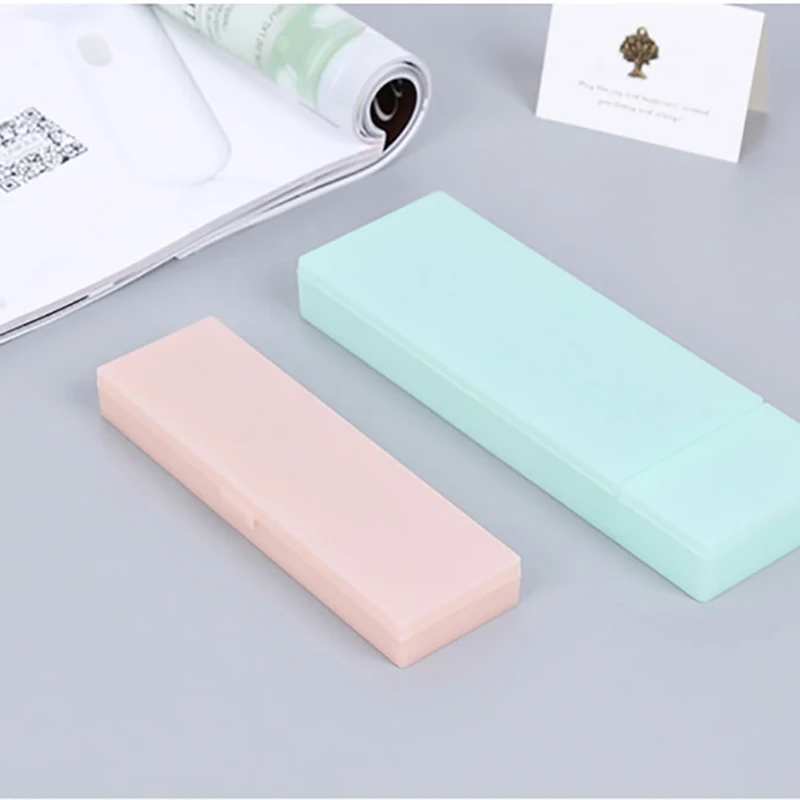 3 шт. чехол для карандашей милый большой вместительный сумка ручек канцелярских