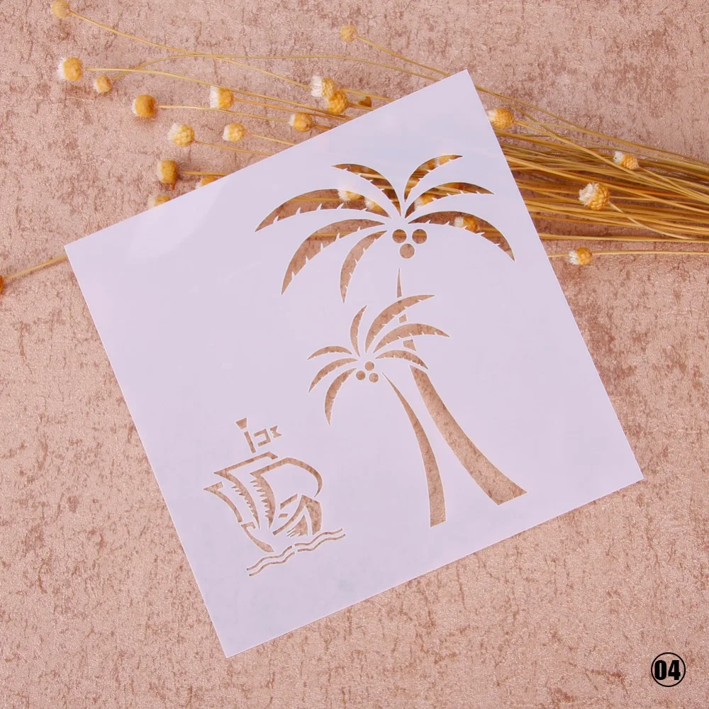 2 шт. DIY трафареты для картин штампованная скрапбукинга марки альбом декоративное