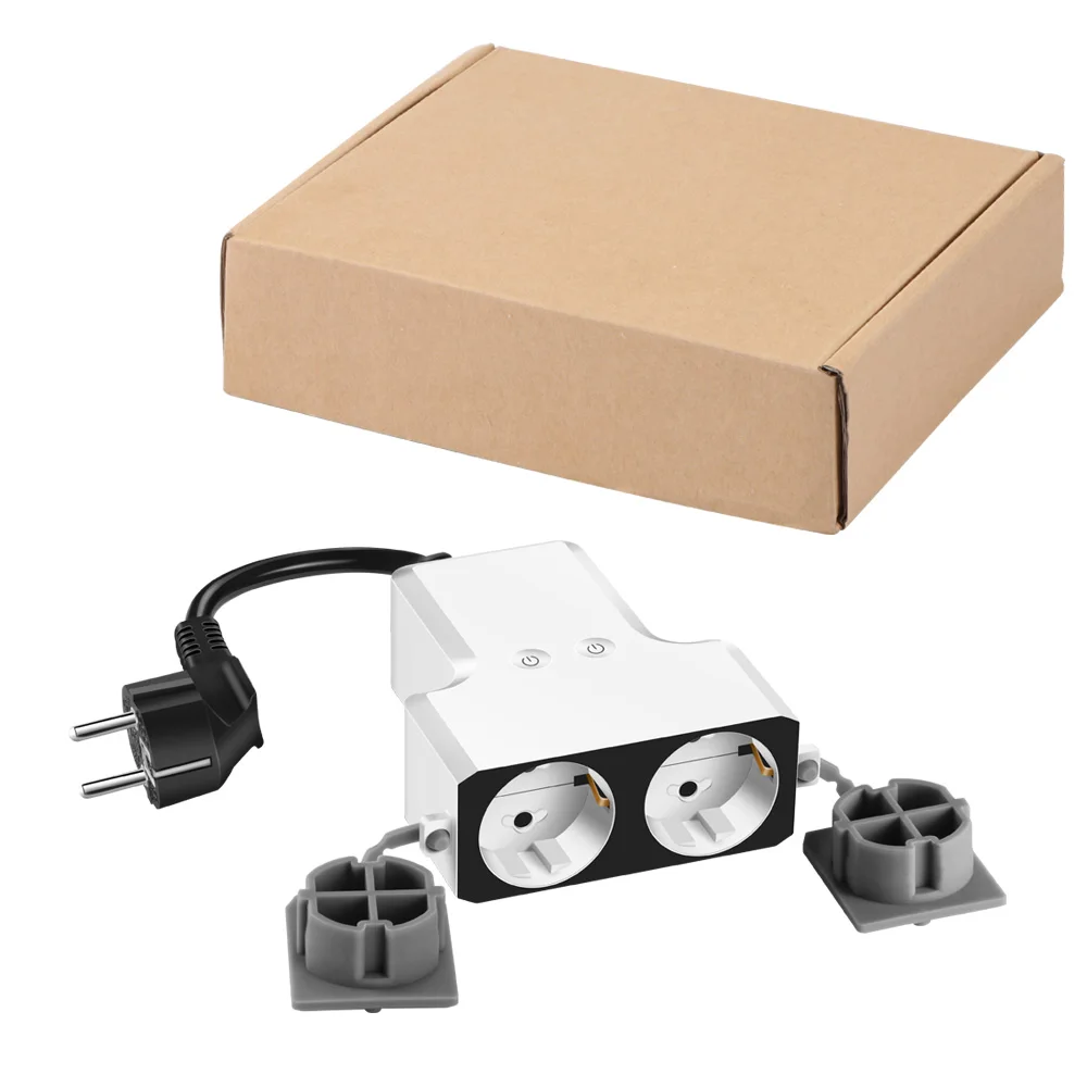 Уличная смарт розетка с Wi Fi умная водонепроницаемая дистанционным управлением