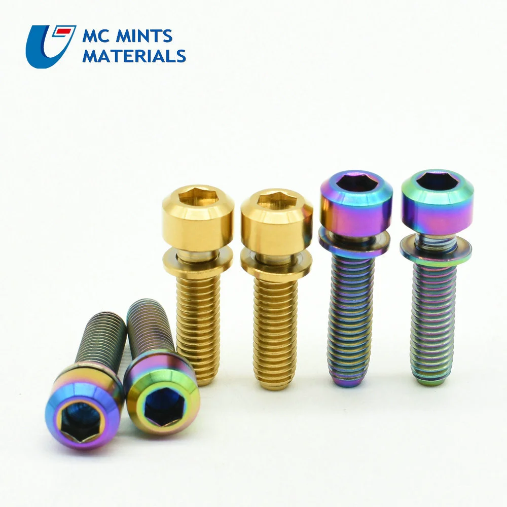 4 шт. титановые болты для шоссейных и горных велосипедов M5 X 16/18/20 мм - купить по