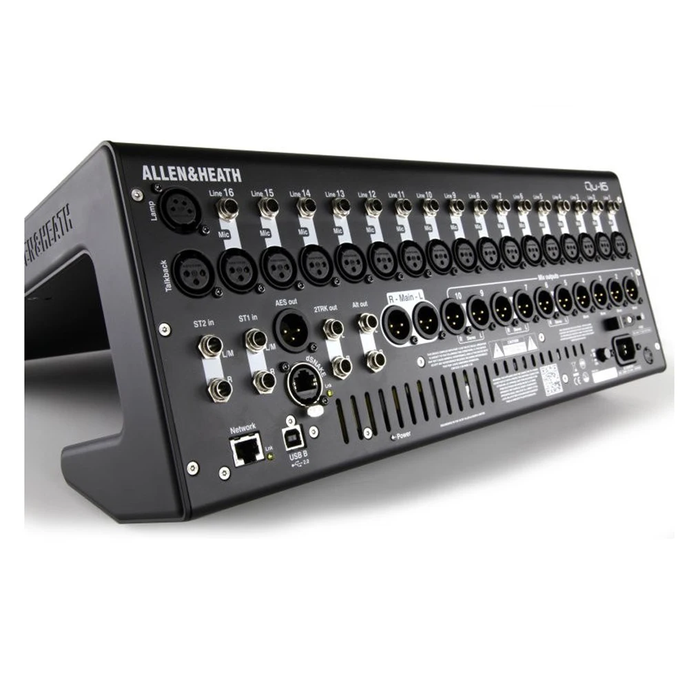 Allen &amp Heath Qu-16 16 Channels Digital Audio Mixer Chrome Edition Professional DJ Mixing Console For System | Электроника