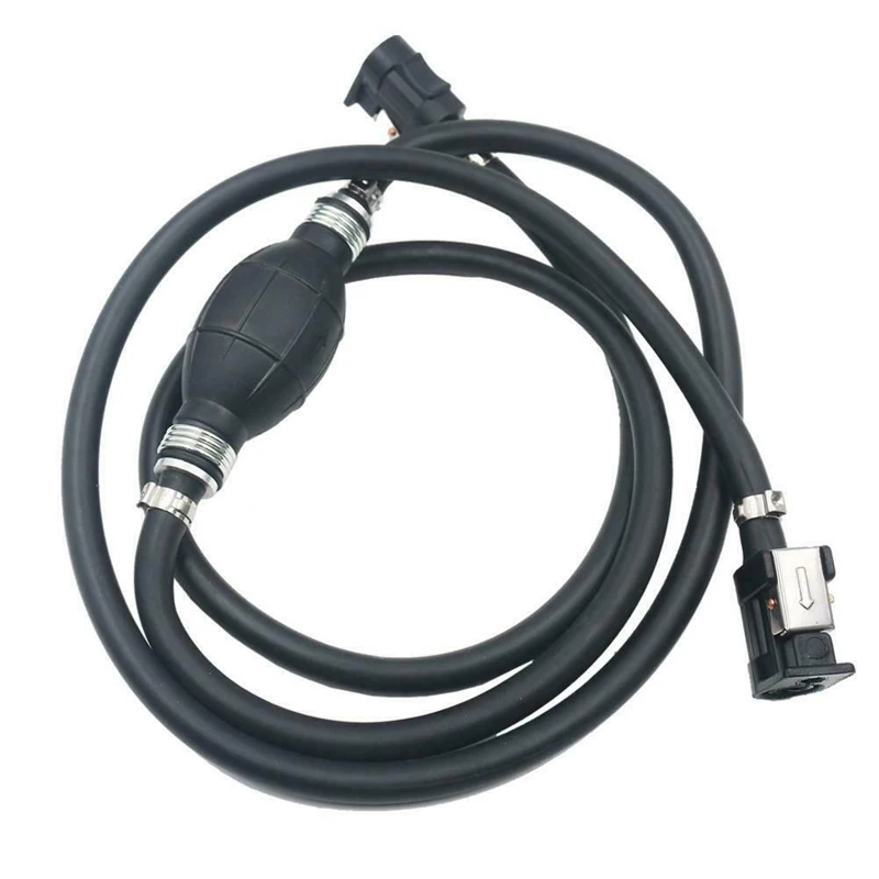 

2.1m Fuel Pipe Universal 8mm Rubber Fuel Pump Fuel Pipe Hose Outboard Engine Gasoline Tank Connector Kit for Car Ship