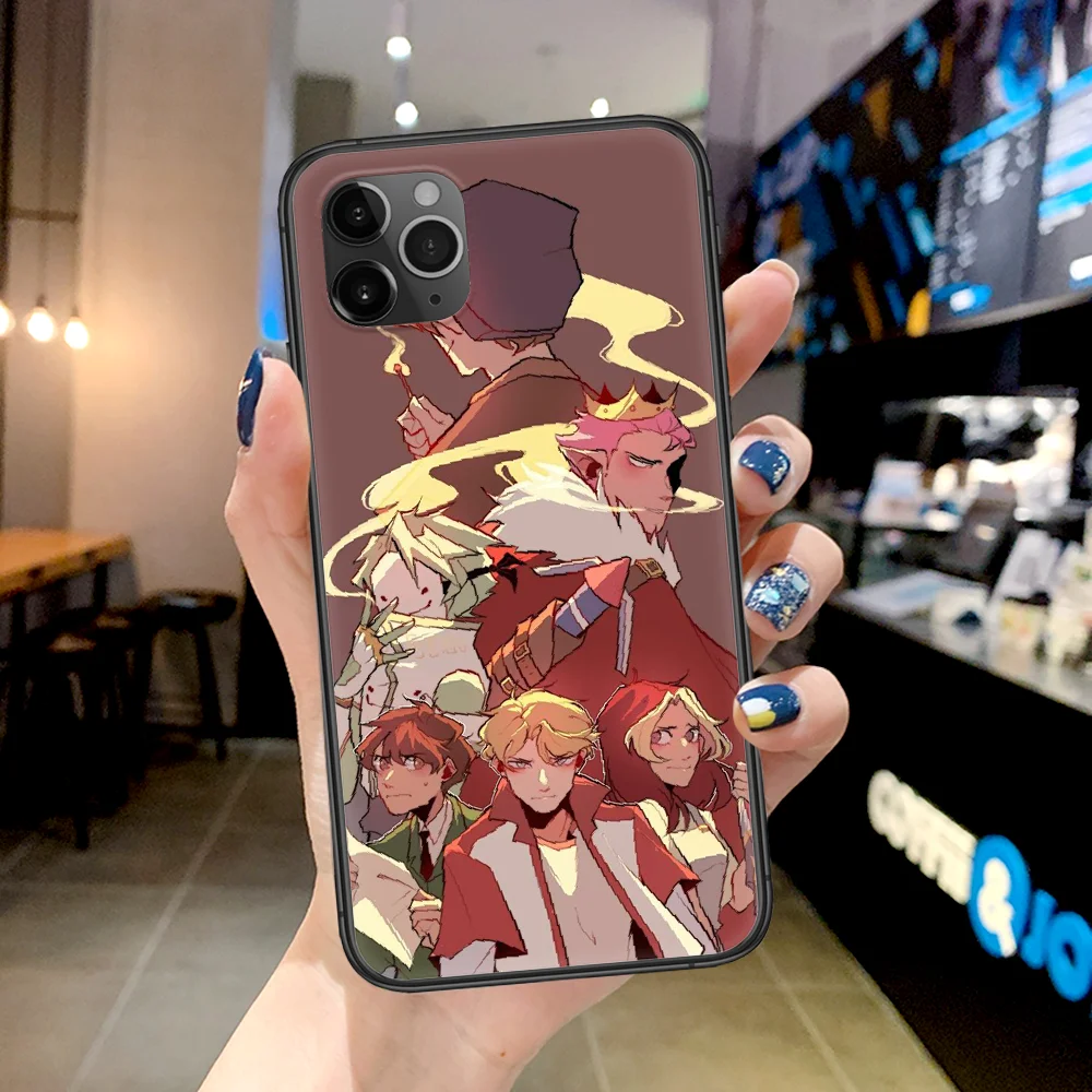 

Dream Smp War Anime Phone Case For Iphone 4 4s 5 5S SE 5C 6 6S 7 8 Plus X XS XR 11 12 Mini Pro Max 2020 black Prime Silicone