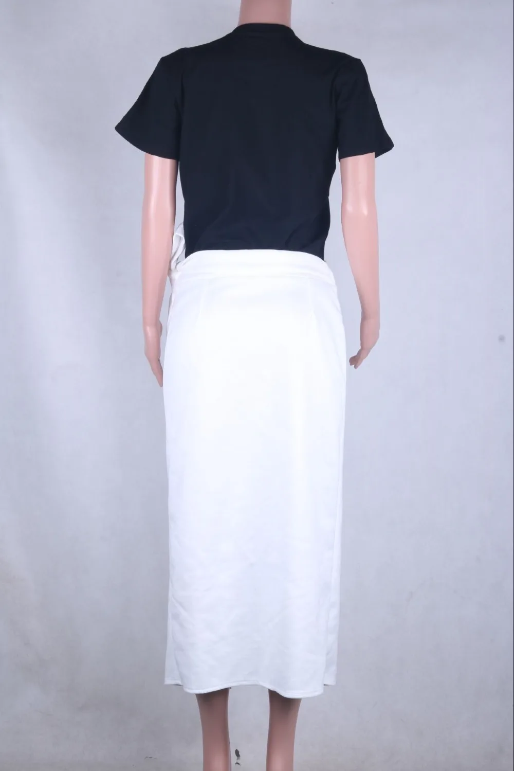 Sexy Elegant Split Hem Skirt Women Office Ladies Mid-culf Suede Long Skirt Women Autumn Winter Lace Up Bandage Skirts Khaki