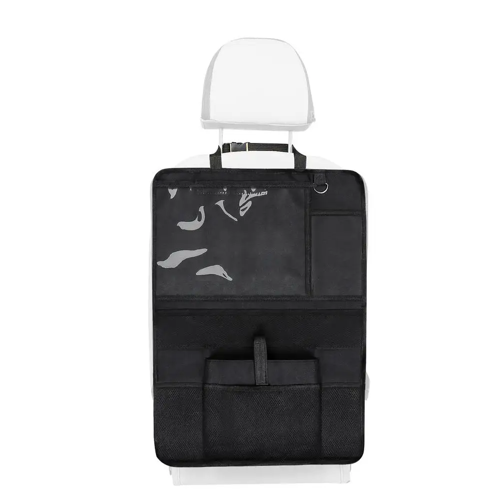 

Car Back Seat Organizer Auto Backseat Organizer Storage Bag For Kids Clear Screen Tablet Holder Auto Phone Pocket Pouch For Tra