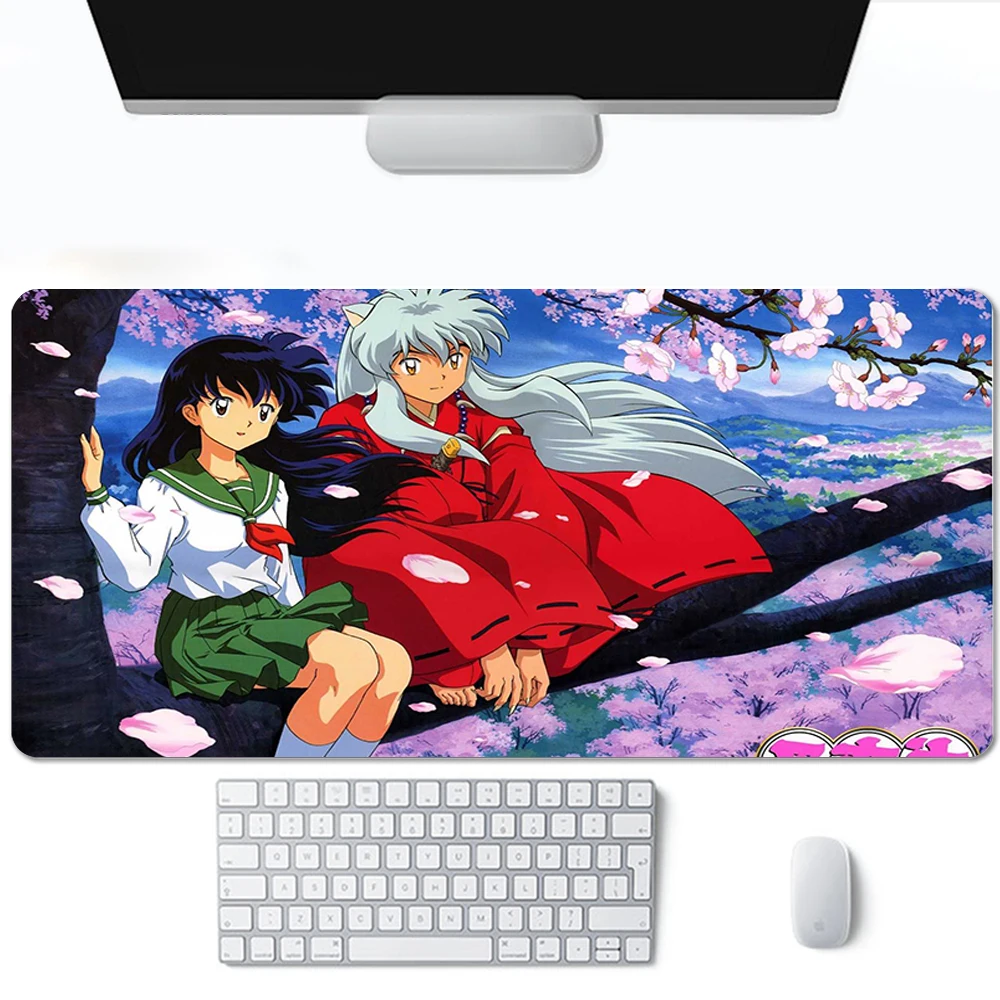 

Inuyasha Mouse Pad Gamer Fashion 800x300x2mm Notbook Mouse Mat Gaming Mousepad Large 3D Anime Pad Mouse PC Desk Padmouse mats