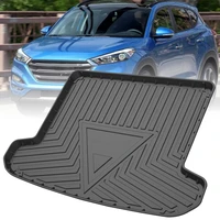 tpe car trunk mats for hyundai tucson 2016 2018 elantra 2011 2020 accent 2018 2020 rubber cargo liner waterproof protective pads