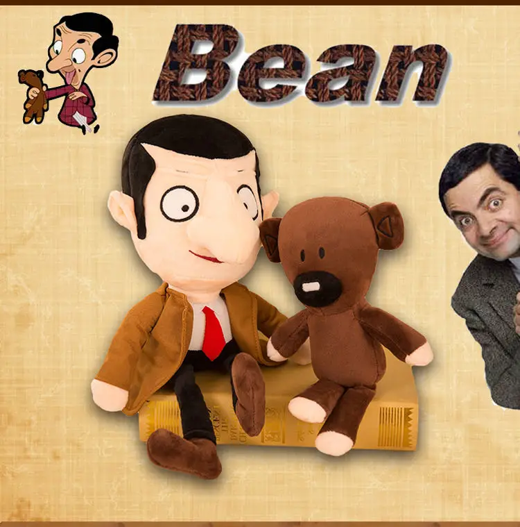 40 см Mr Bean плюшевый медведь плюшевые игрушки мягкие из фильма Mr.Bean набивные куклы