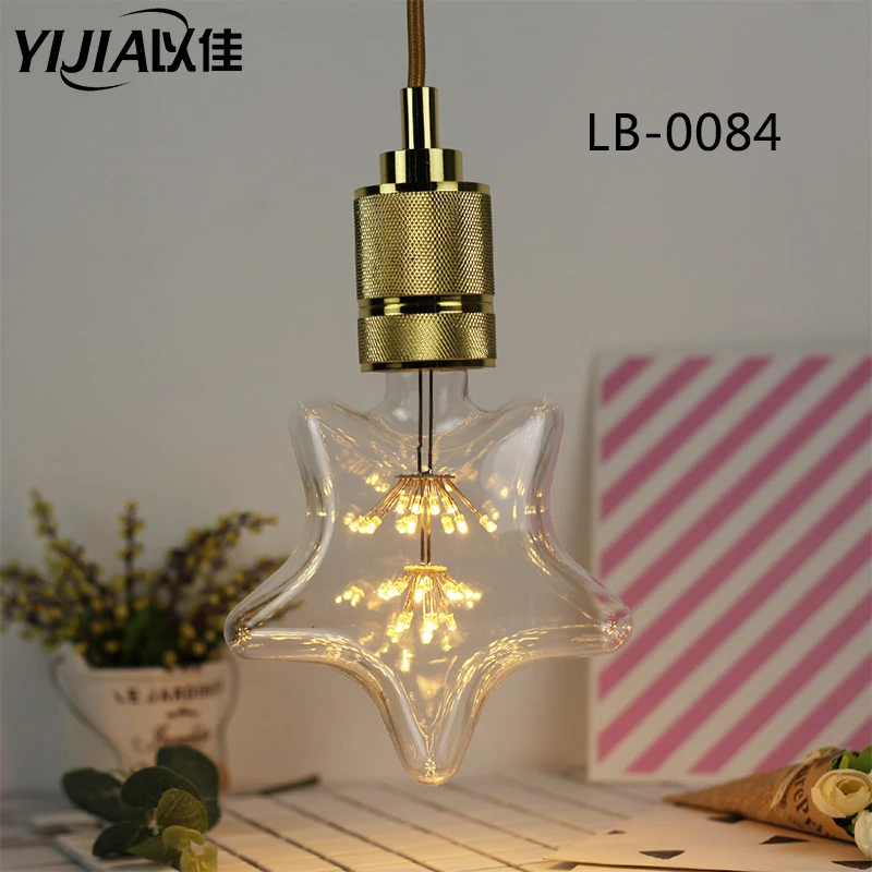 Винтажный светильник Эдисона Светодиодная лампа e27 e14 220v 1 8 w 4w Рождественский