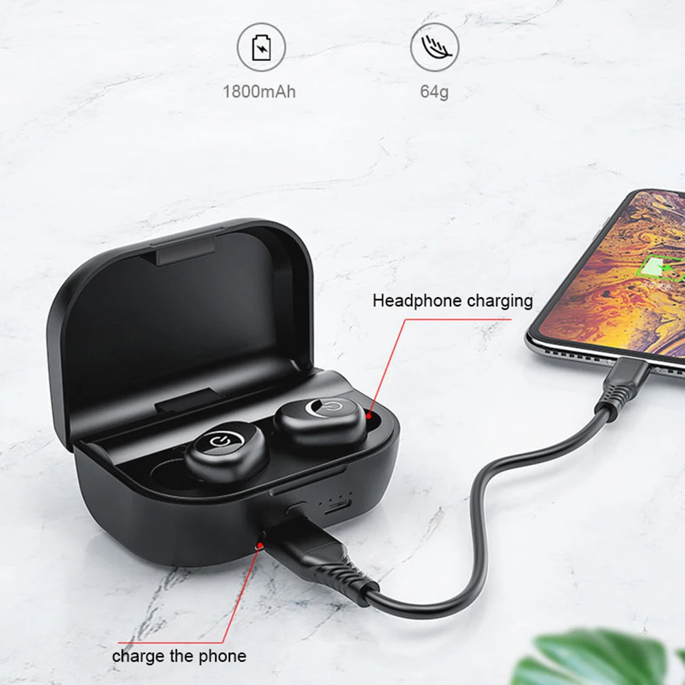 Оригинальные беспроводные наушники Willkey M5 TWS Bluetooth 5 0 вкладыши шумоподавление HiFi