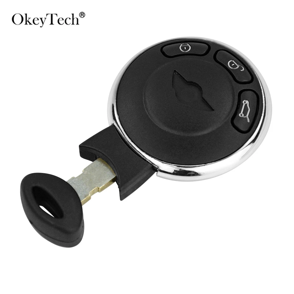 OkeyTech 3 Замена кнопки дистанционного Управление ключа автомобиля чехол Брелок в