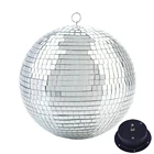 Светоотражающий шар Thrisdar, вращающееся зеркало для дискотеки, для дома вечерние, праздника, танцевального бара, Рождества
