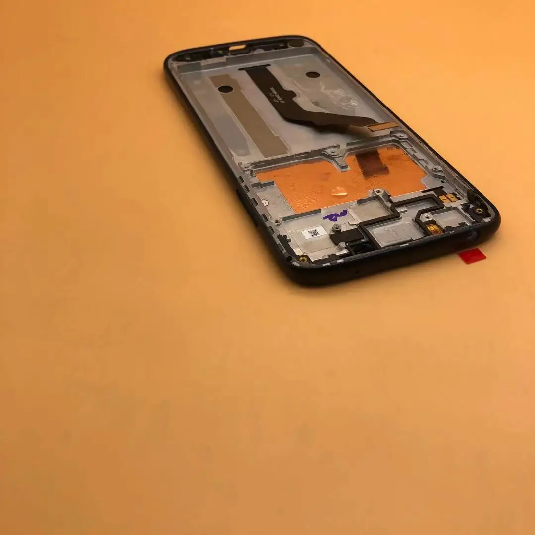 Новый OEM ЖК дисплей для Motorola G7 Play сенсорный экран дигитайзер рамка в сборе moto Plus