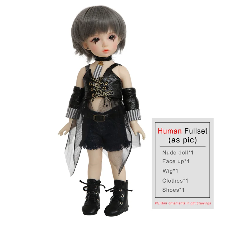 Human Fullset As pic BJD куклы Niles 1/6 модные высококачественные игрушки для девочек рождественские подарки - Цвет: Human Fullset As pic