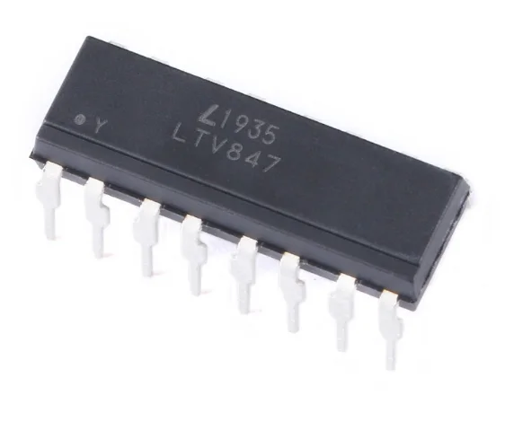 LTV-847 DIP-16 transistor output optocoupler
