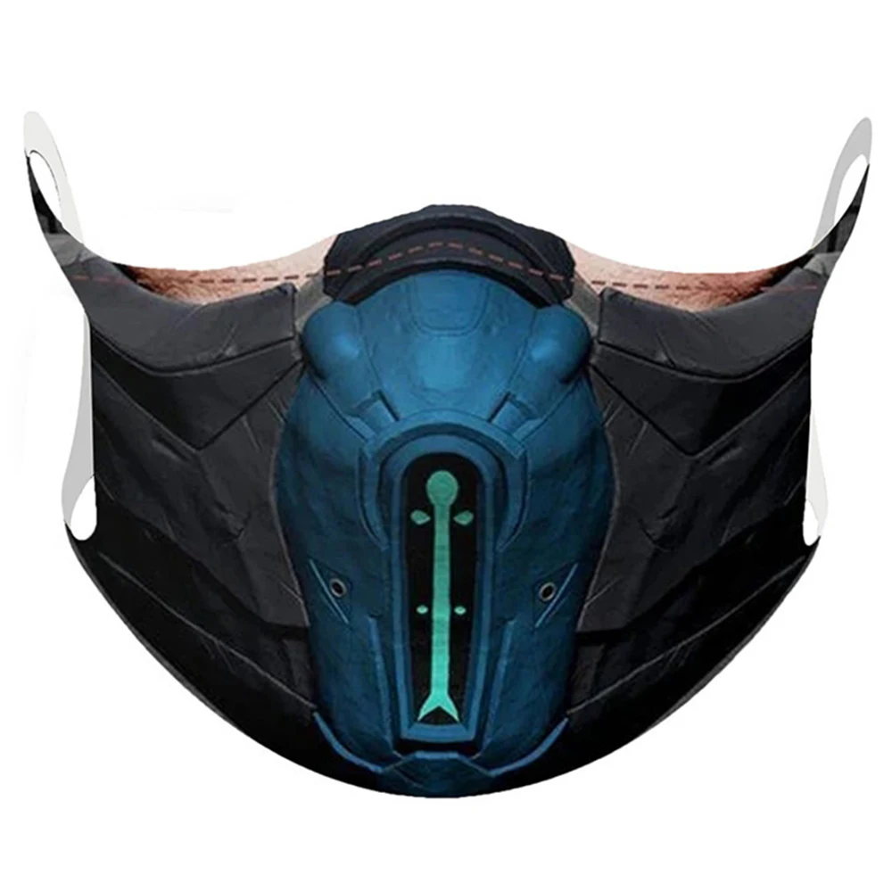 Маска для косплея костюм Mortal Kombat Noob Saibot Scorpion Sub Zero Ninja Kabal Hero пылезащитные маски