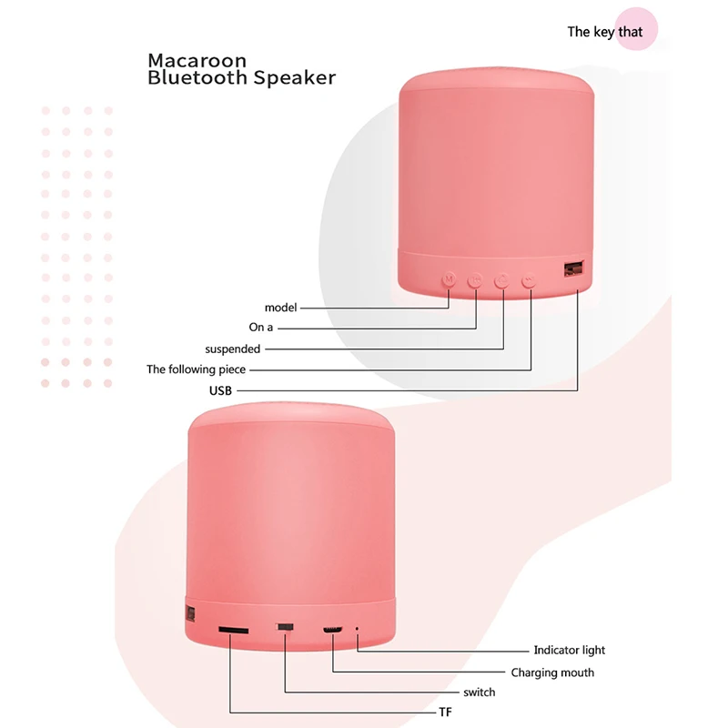 A11 Bluetooth Динамик мини Портативный Беспроводной s плеер USB радио FM Mp3 музыка для