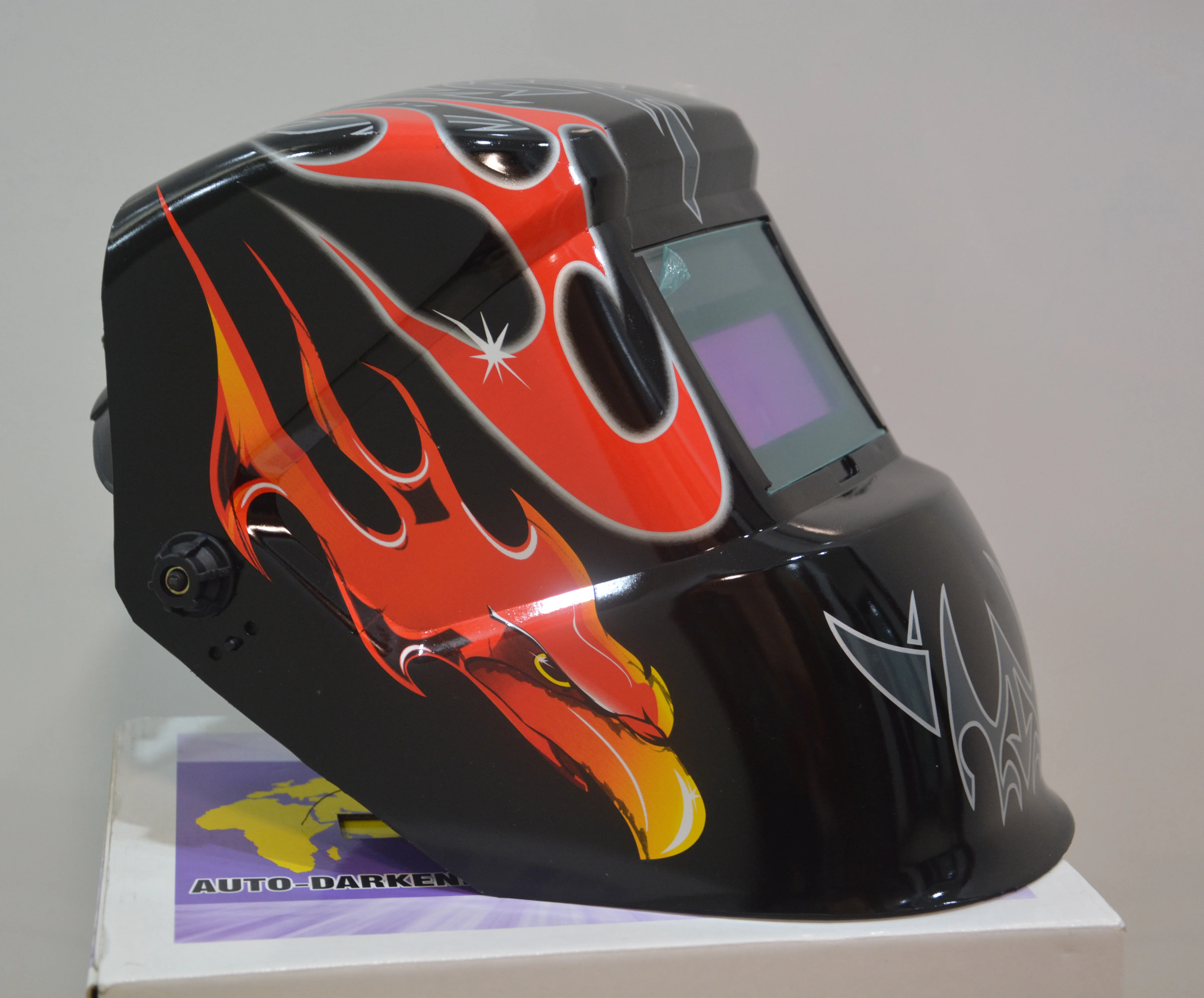 Автоматическая Солнечная Затемняющая сварочная маска для шлема TIG Weld Autodark