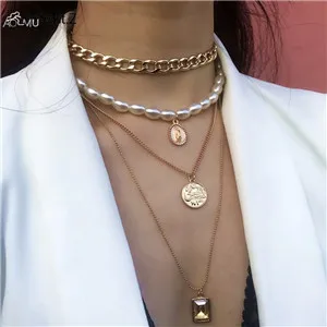 AOMU 4 шт./компл. новые летние резные полые компас Красочные Стразы в виде ракушки золотые кольца для Для женщин богемный комплект ювелирных изделий
