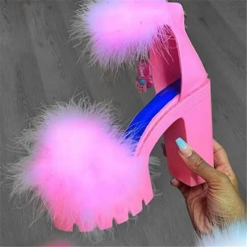 

bottom high heels women's sandals 2021 summer new fashion platform sandals women shoes casual breathable slides womens slippers