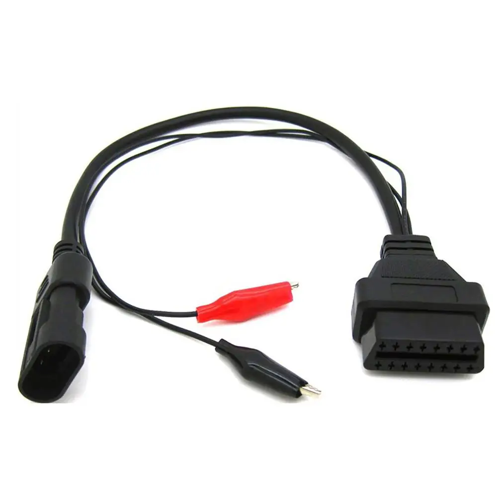 

Диагностический кабель с переходником OBD2 на 3-16 контактов для Fiat Alfa Lancia