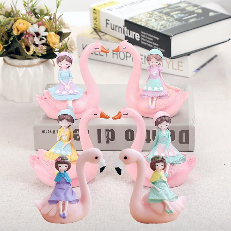 

Nordic style baking cake decoration swan resin crafts silicone mold fondant mold cake decoration tool chocolate mold