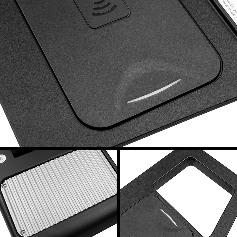 Автомобильное беспроводное зарядное устройство QI 10 Вт аксессуары для