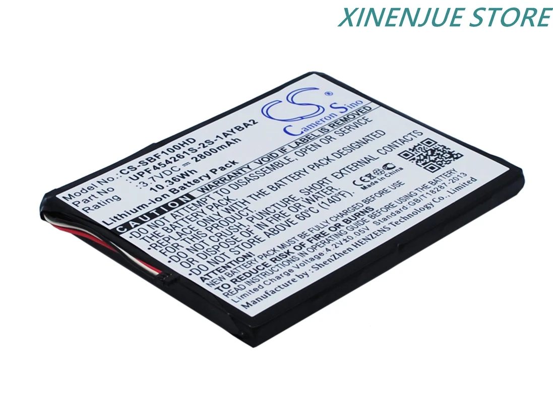 Аккумулятор 3 7 в/2800 мАч для Seagate 1AYBA2 1AYBA4 STCK1000100 STCV2000100 | Электроника