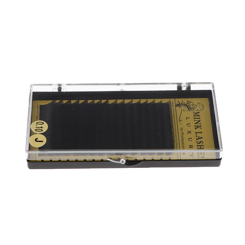 

Наращивание ресниц, индивидуальные свободные ресницы C, толщина изгиба 0,1 мм