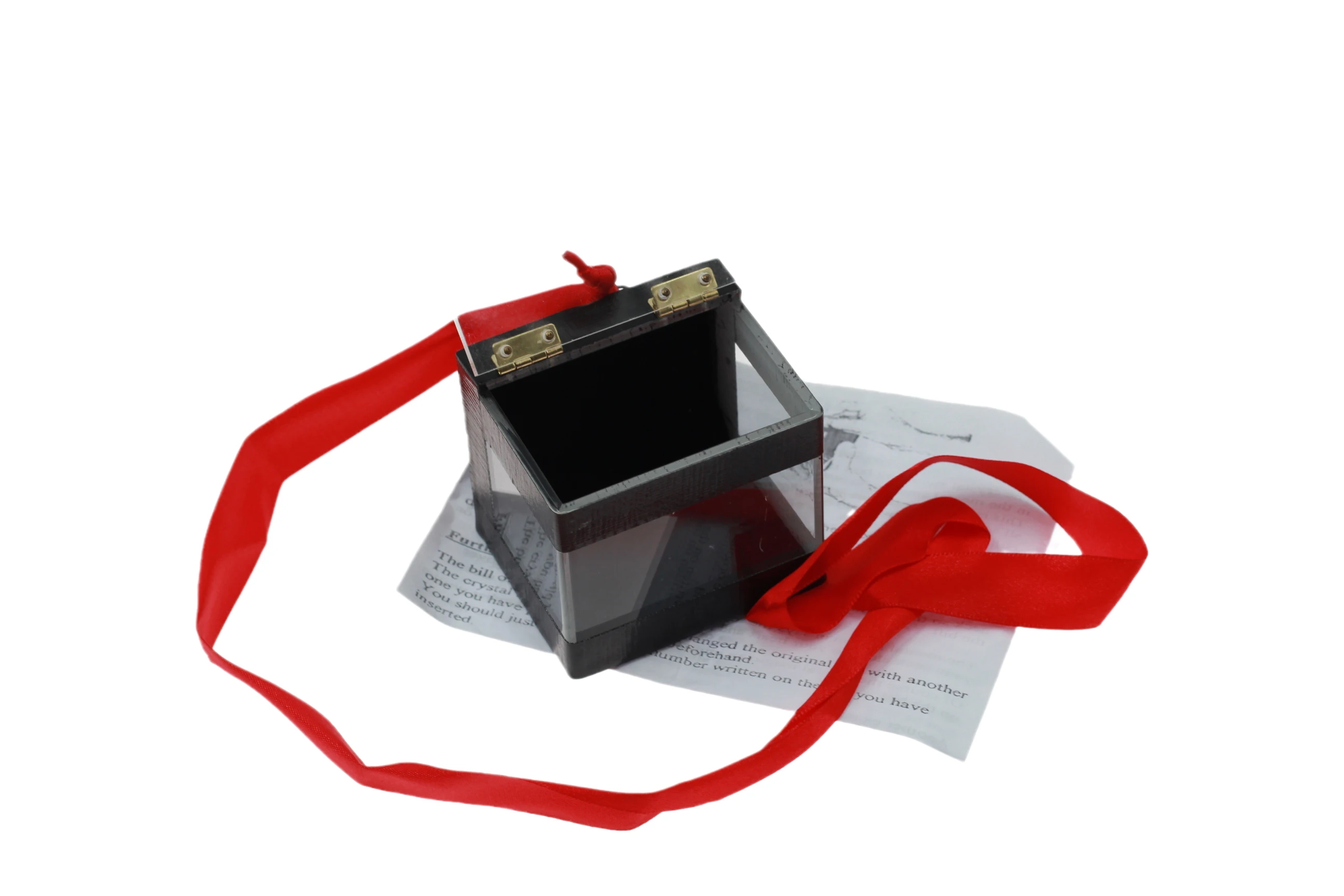 Кристально чистая коробка переключения магия Магия этап крупным планом улица