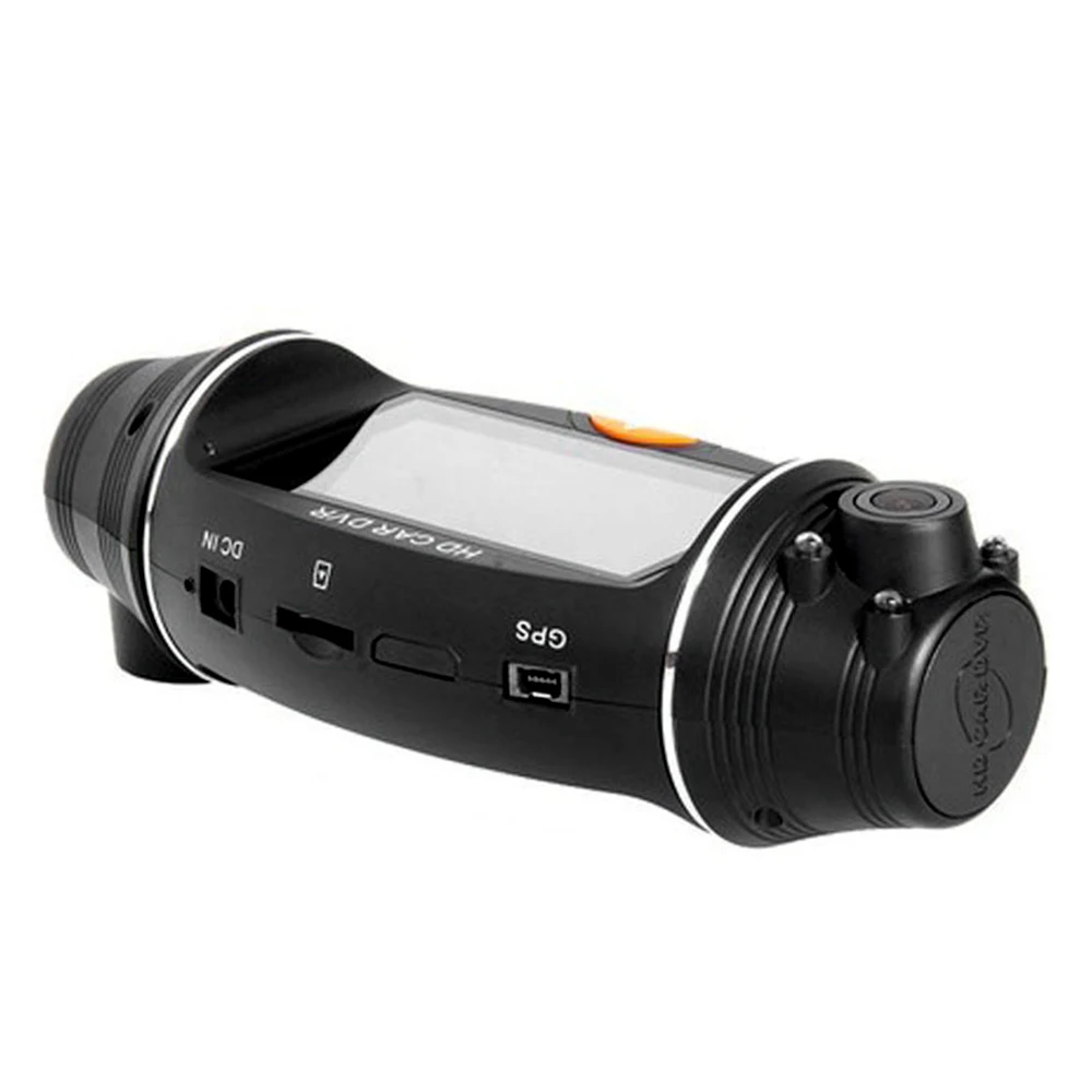 HD Автомобильный видеорегистратор с двойной камерой широкоугольный ночным