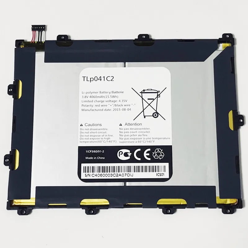 Аккумулятор 3 8 в 4060 мАч TLp041C2 для Alcatel One Touch POP P321 P320 P320A P320X TLp041CC |