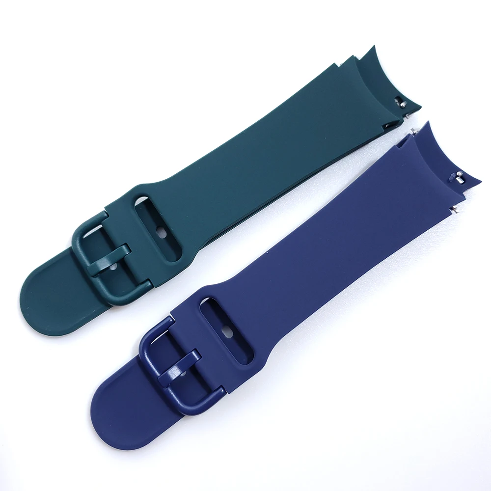 Silicone Strap For Samsung Galaxy Watch 4 classic 46mm 42mm Band Galaxy Watch4 44mm 40mm Smartwatch Replace Wristband Bracelet