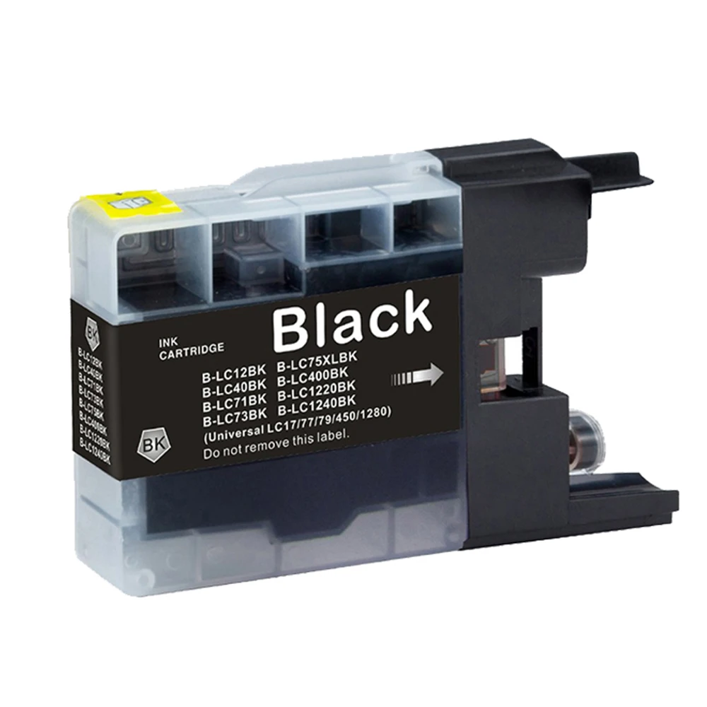 For Brother LC1280 Black Ink Cartridge LC1240 LC1220 Ink for MFC-J6710DW MFC-J6910DW MFC-J430W MFC-J835DW DCP-J525W DCP-J725DW canon ink tank printer