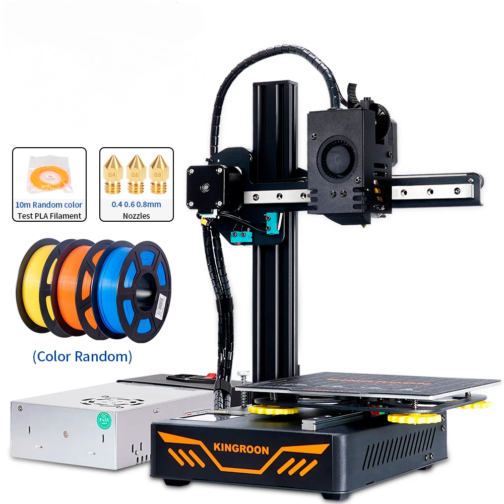 

KINGROON KP3S 3D Printer High Precision Printing Upgraded DIY 3d printer Kit Touch Screen Printing Size 180*180*180mm