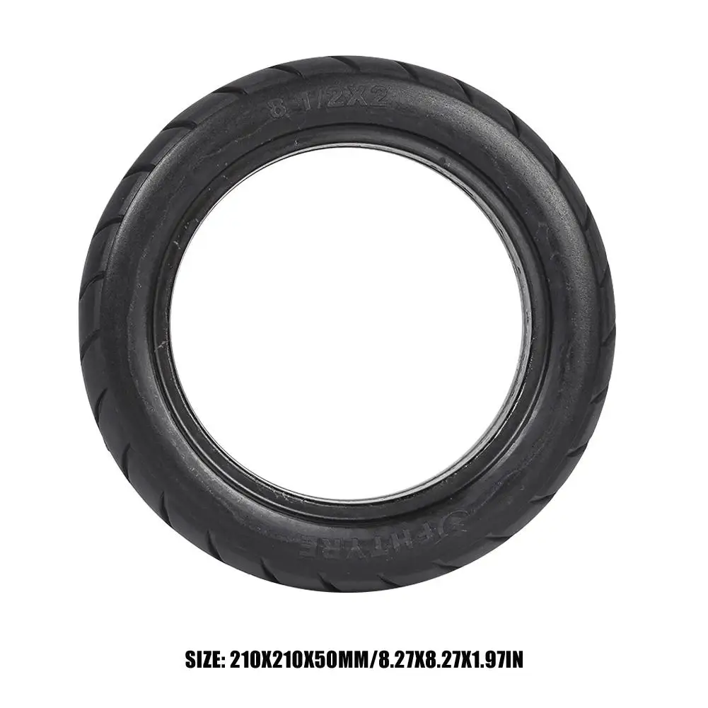 

8.5 Inch Balancing Scooter Solid Tire Non-inflatable Anti-Explosion Rubber Tyre for Electric Scooter M365 Supplies