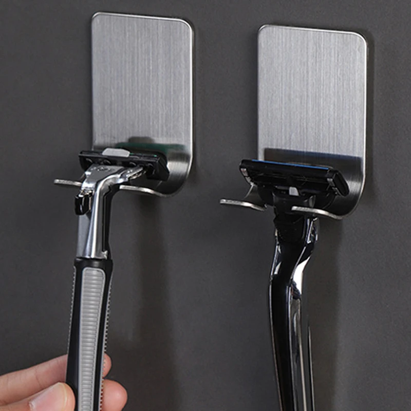 Держатель для бритвы из нержавеющей стали Мужская подставка полка хранения