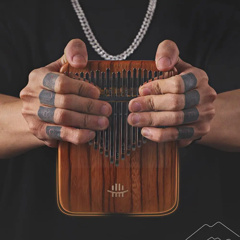 

21-tone Hand-thumb Piano Instrument, Lightweight And Portable Thumb Piano For Beginners To Protect Music Elements M9w8