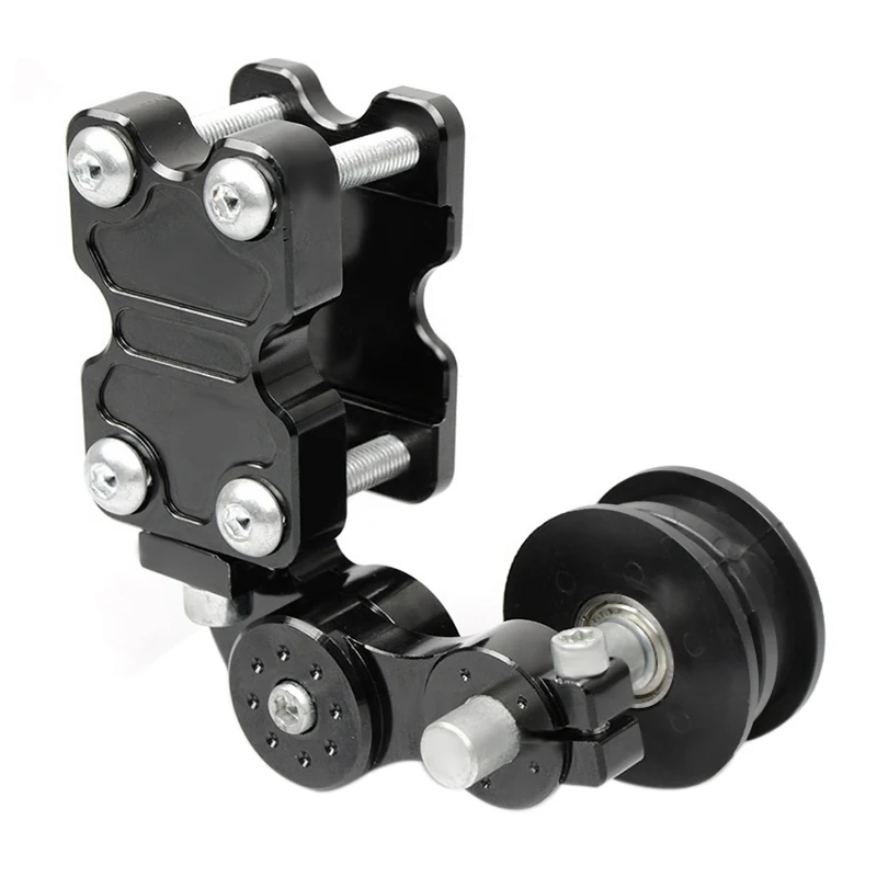 Мотоцикл мото велосипед CNC натяжитель цепи регулировщик на роликах регулировка