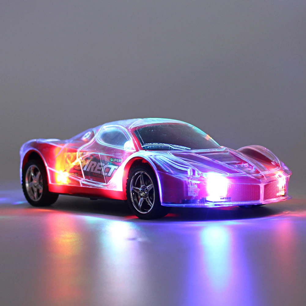 Высокая Скорость дистанционного управления имитационная модель 3D светильник RC электрическая игрушка гоночный автомобиль игрушка для детей на день рождения веселый рождественский подарок