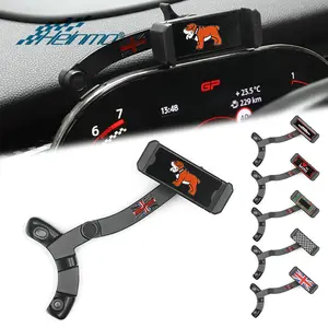 vehicle accessories cell mobile phone holder fold bracket for mini cooper countryman f60 f55 f56 clubman f54 2021 lcd tachometer free global shipping