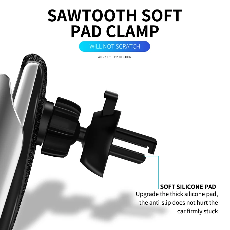 10 Вт автомобильное беспроводное зарядное устройство держатель телефона для iPhone