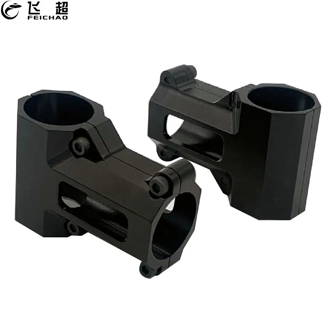 

2x CNC Aluminum Alloy 22mm T Shape Collar Mount Tube Connector Holder for Agricultural Plant Drone Landing Gear Skid