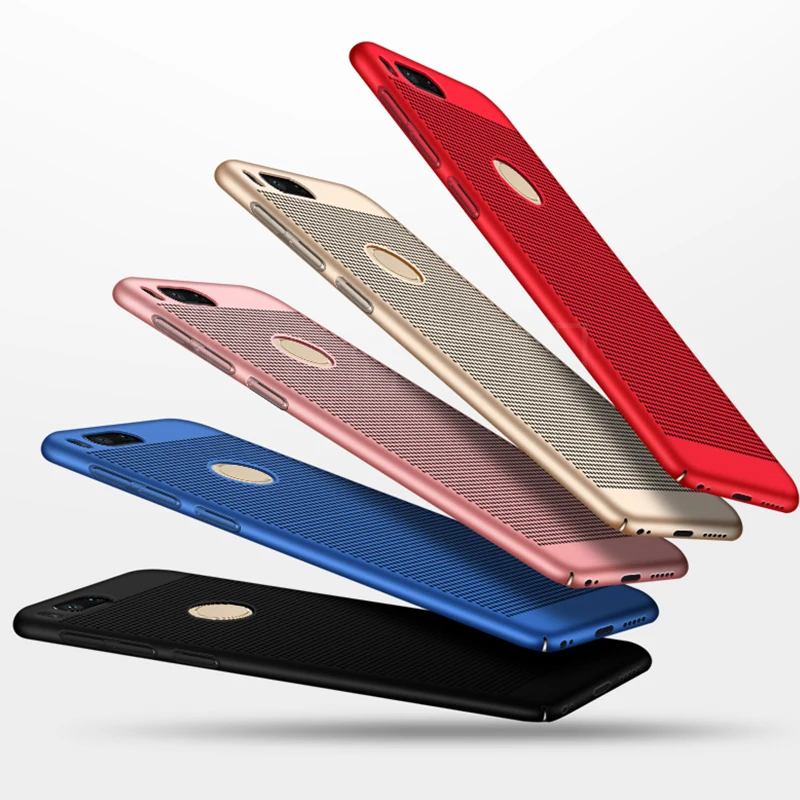 UPaitou теплоотвод чехол для Xiaomi Mi A1 5X ультра тонкий Жесткий ПК Тонкий задней панели