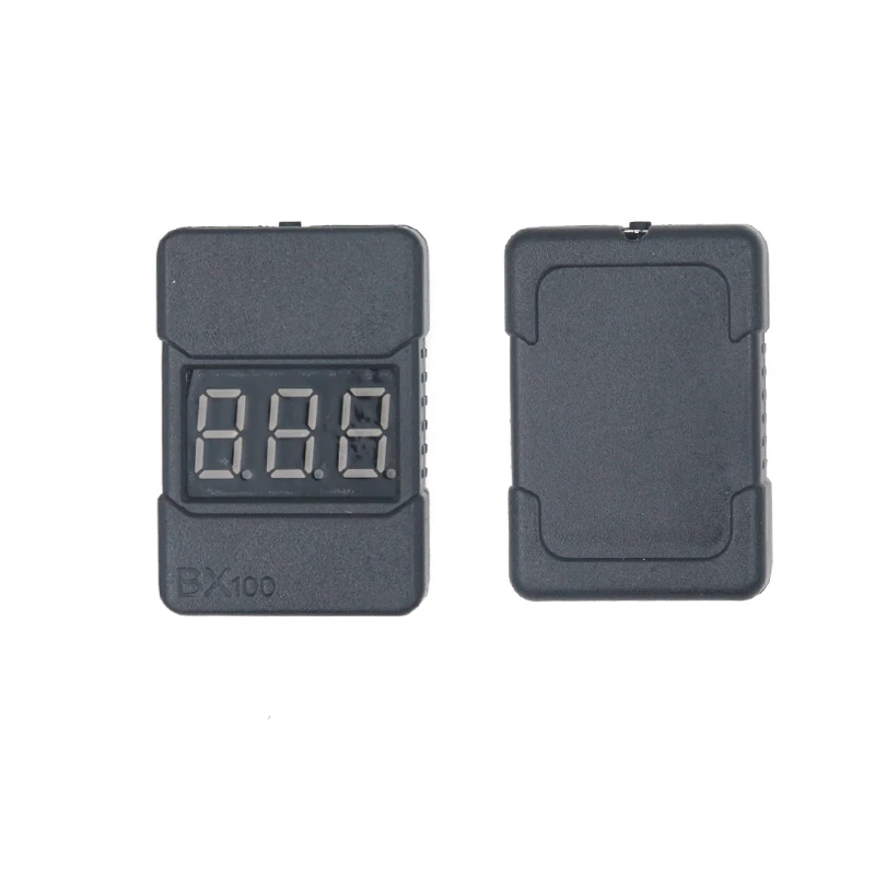 

BX100 Lipo Battery Low Voltage Tester Checker 1S-8S Low Voltmeter Buzzer Alarm with LED Indicator
