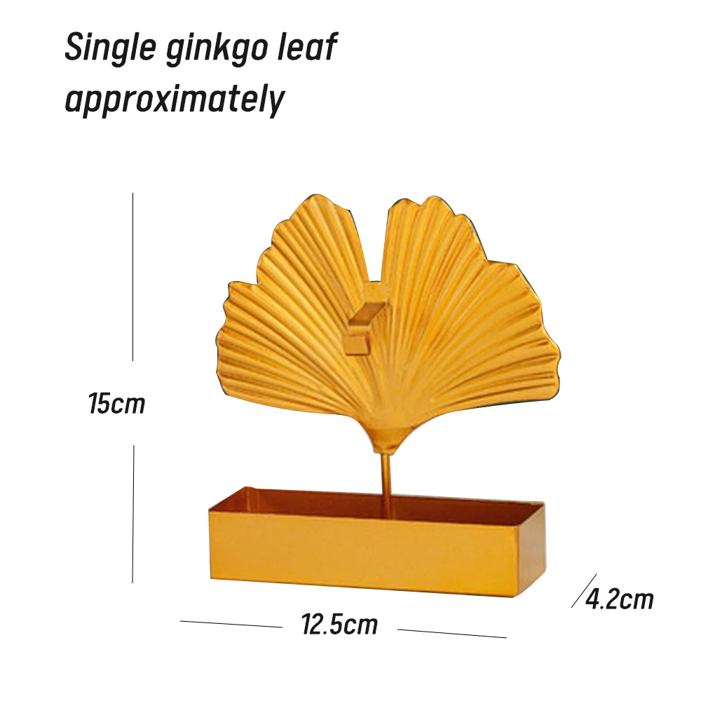 

Creative Mosquito Coil Holder Nordic Style Ginkgo leaf Mosquito Coil Box Insect Repellent Incense RackSummer Day Home Decoration