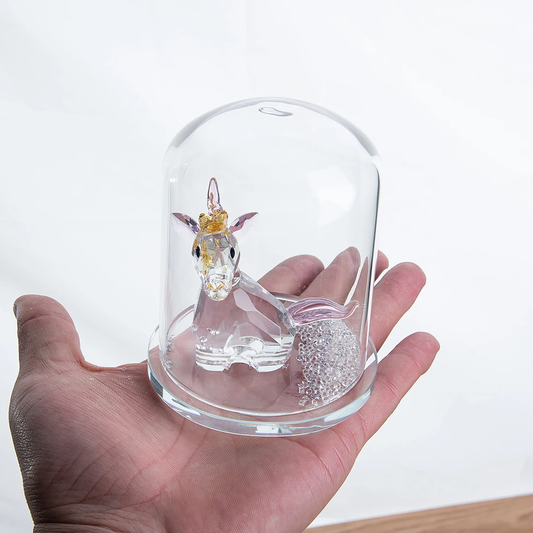 

Crystal Suncatcher Room Decor Beauty Crafts The Unicorn In Glass Wedding Home Decor For Birthday Mother Day Gift Lampshade