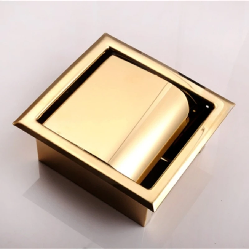 SUS 304 Нержавеющая сталь Ванная комната держатель рулона туалетной бумаги коробка