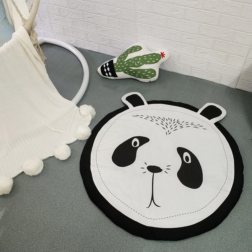 Милые детские игровые коврики детский коврик для ползания постельные